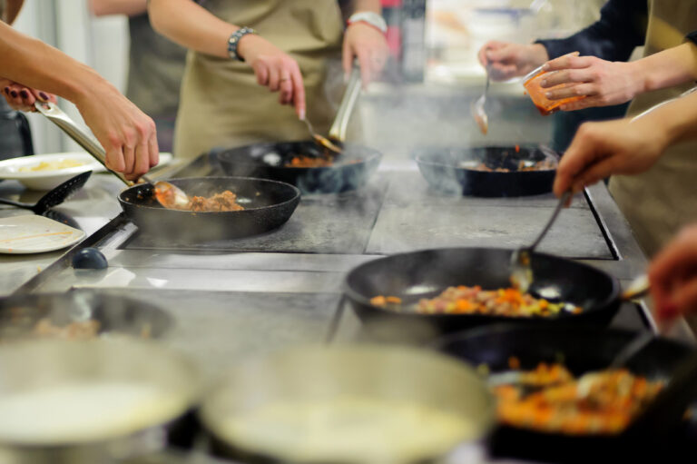 chefs cooking