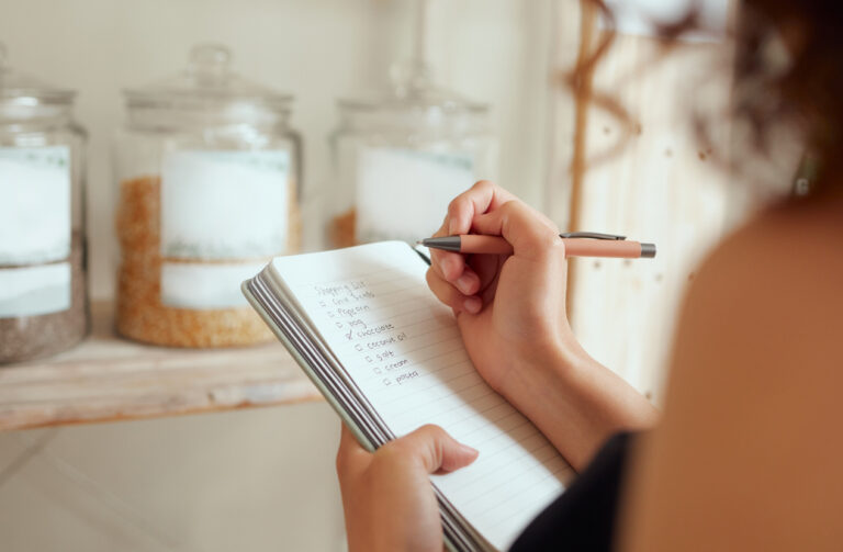 Learn How to Calculate Food Cost Percentage. checking inventory