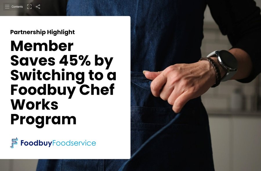 Partnership highlight: member Saves 45% Through Chef Works
